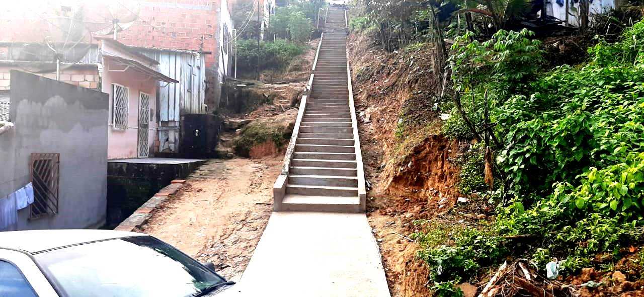 Camacã: Escadarias são recuperadas depois de 30 anos